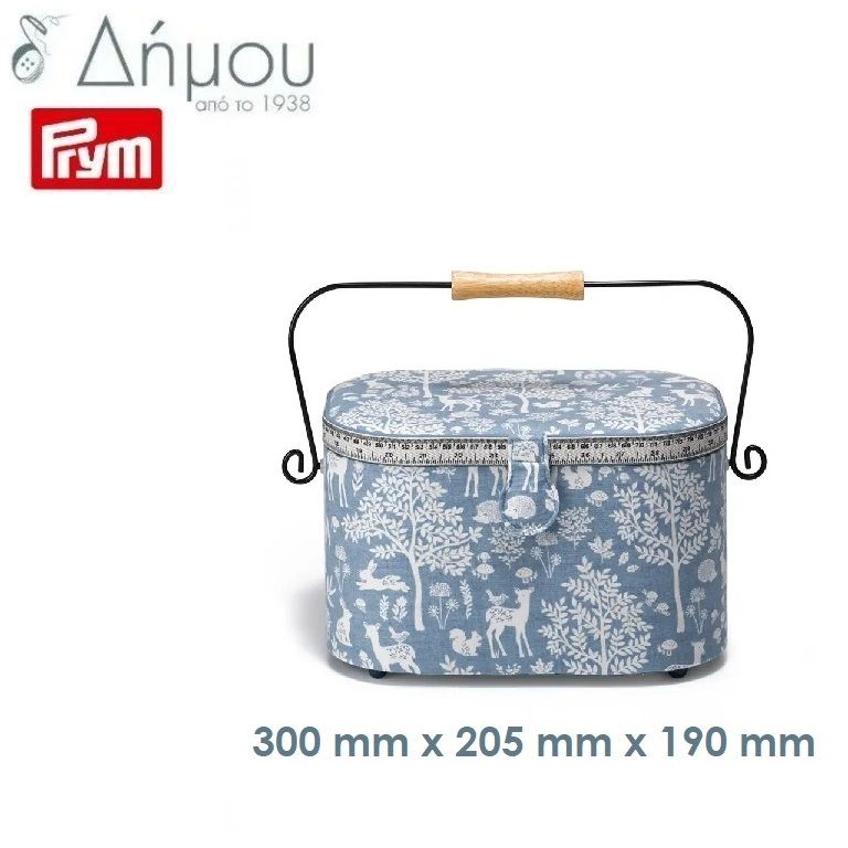 Κουτί ραπτικής L oval Woodland Prym