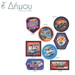 Μοτίφ θερμοκολλητικά σταμπωτά Hot Wheels