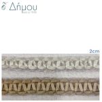 Διακοσμητικές Τρέσσες, Κορδέλες, Κρόσσια & Κορδόνια Ραφτά με το Μέτρο