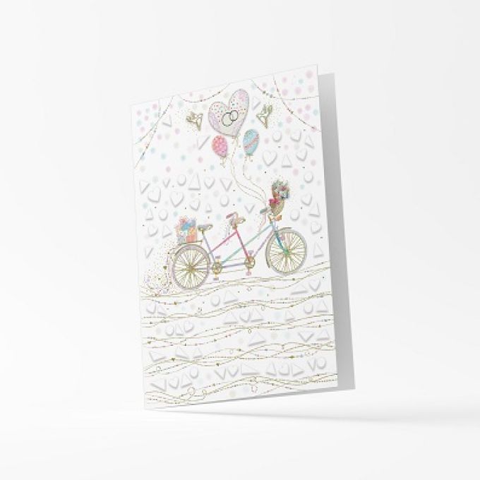 Κάρτα Γάμου ποδήλατο