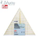 Χάρακας Τρίγωνο με 1/2 ίντσες ως 15 εκ.