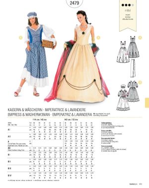 Πατρόν Burda Costumes / 2479