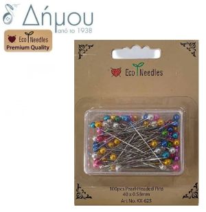 Καρφίτσες Κατασκευών Eco Needles 100 τεμαχίων