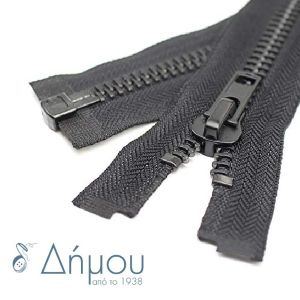 Φερμουάρ μεταλλικά black nickel / 16cm