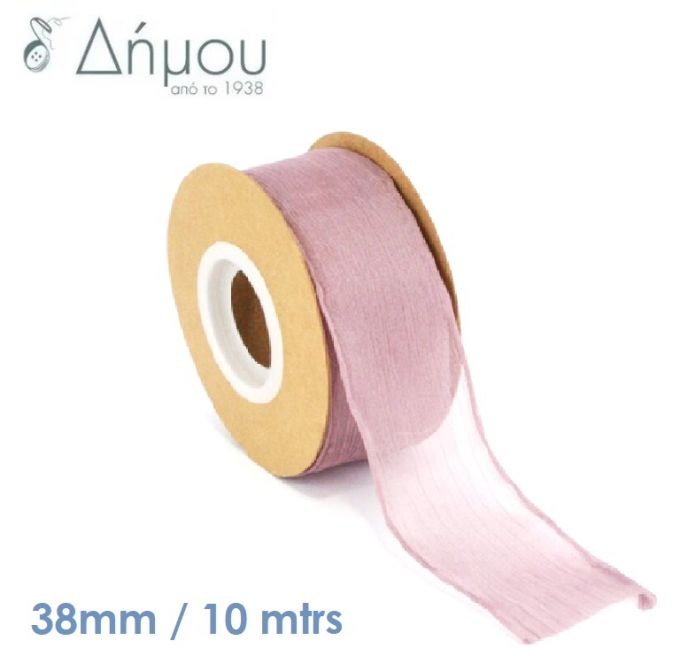 Κορδέλα Chiffon 38mm / 10mtrs