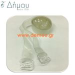 Τιράντες Σιλικόνης 10mm με πλαστικό γαντζάκι