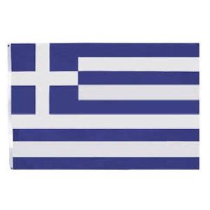 Νάιλον Ελληνική σημαία σταμπωτή