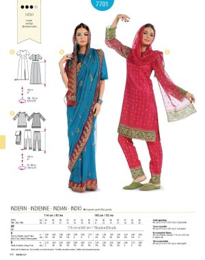 Πατρόν Burda Costumes / 7701