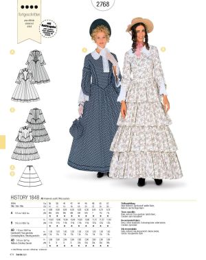 Πατρόν Burda Costumes / 2768