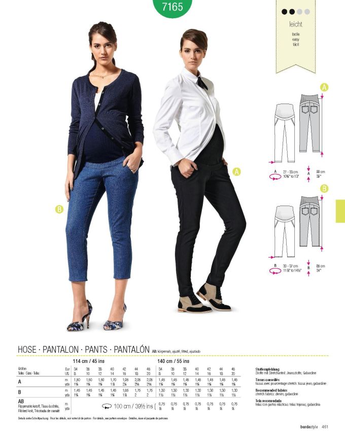 Burda Maternity / 7165