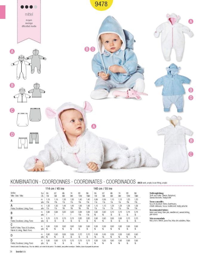 Πατρόν Burda Kids / 9478