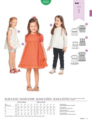 Πατρόν Burda Kids / 9362