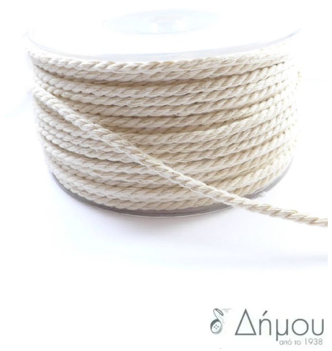 Κορδόνι στριφτό / 4mm