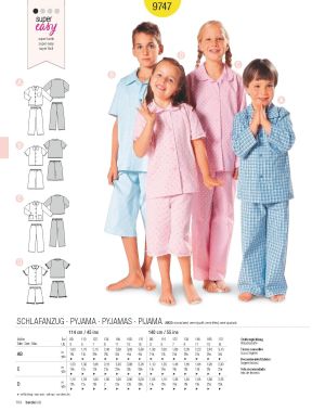 Πατρόν Burda Kids / 9747
