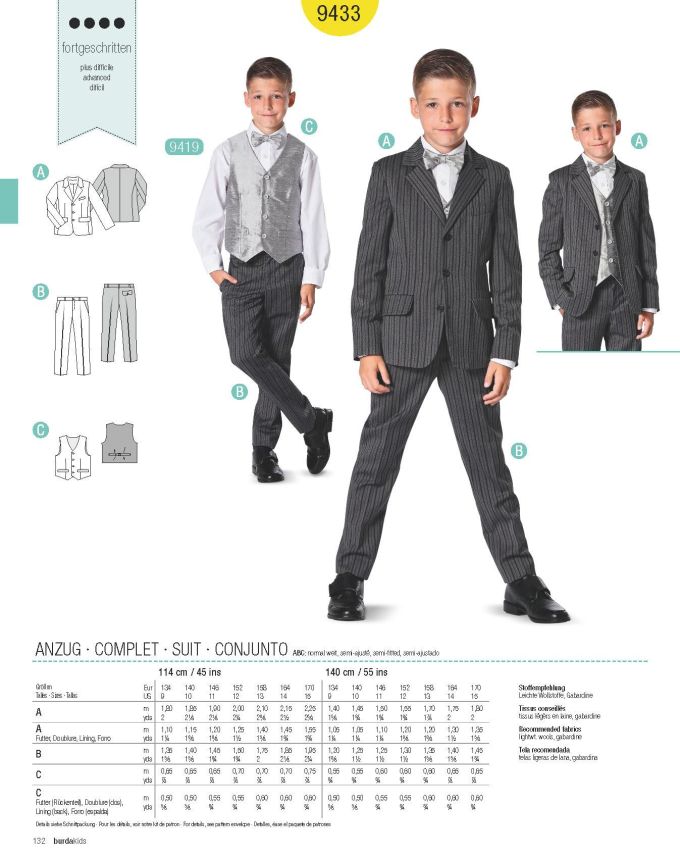 Πατρόν Burda Kids / 9433