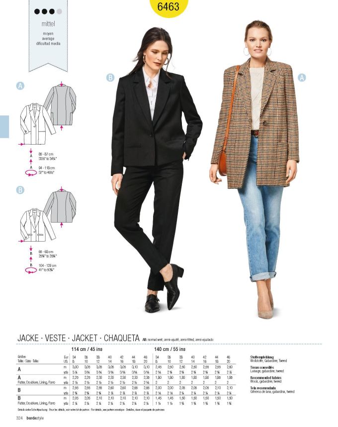 Πατρόν Burda / 6463