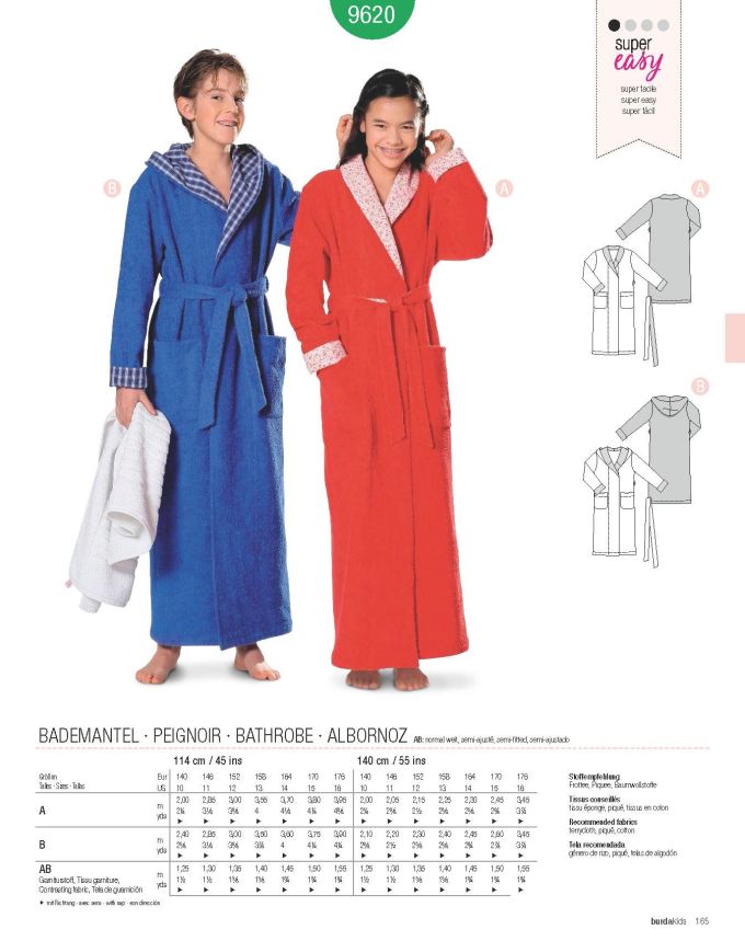 Πατρόν Burda Kids / 9620
