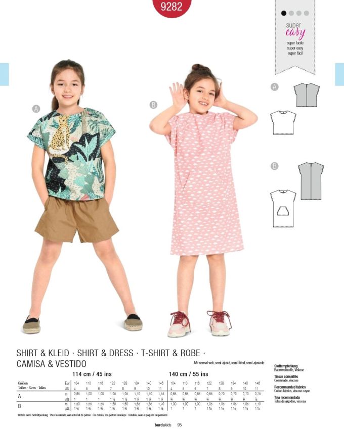 Πατρόν Burda Kids / 9282