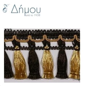 Τρέσσα κρόσσι χρυσοκλωστή Ν6022