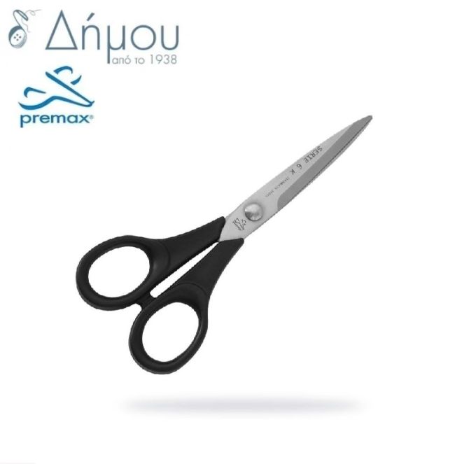 Ψαλίδι Premax με μαύρη λαβή / 15cm