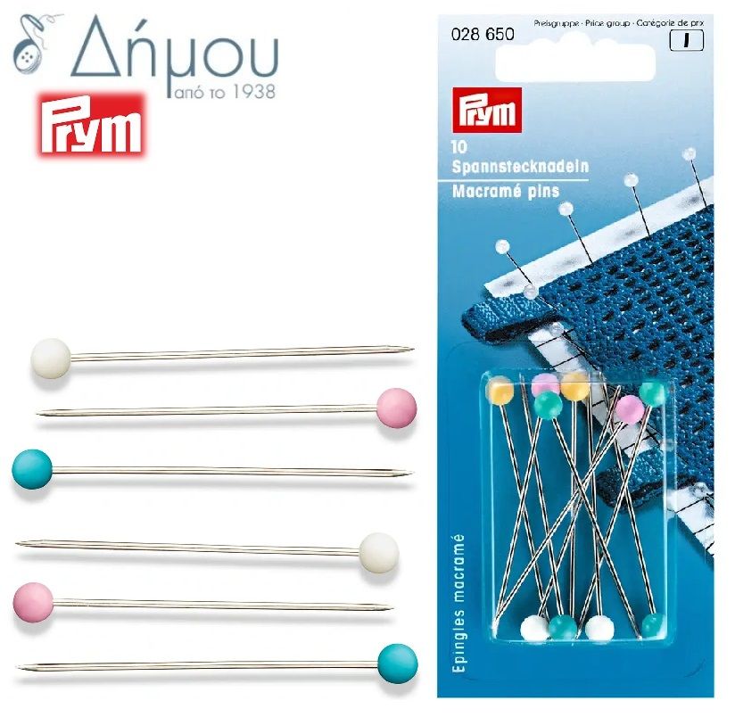 Καρφίτσα macrame