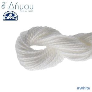 Νήμα Κεντήματος DMC Coton Perlé Art.115 No5 / colour White