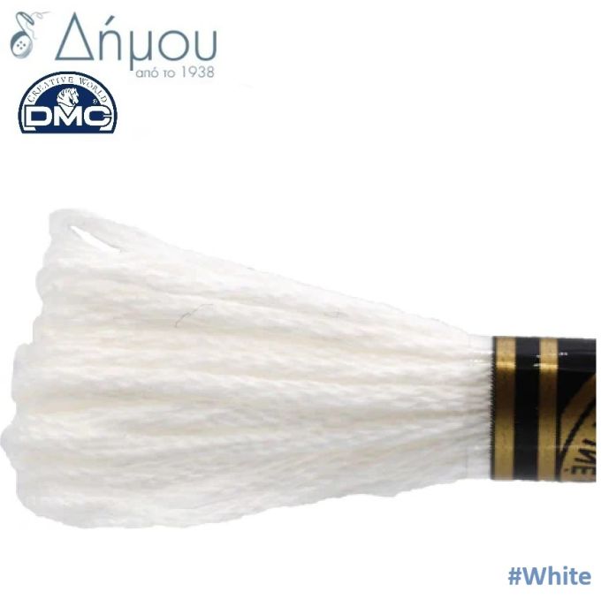 Νήμα DMC Mouline Special Art 117 - color White
