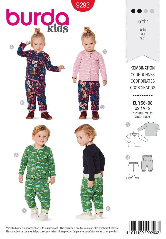 Πατρόν Burda Kids / 9293