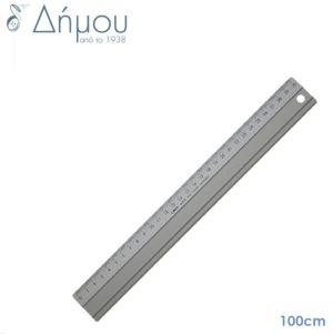 Χάρακας μεταλλικός 100cm