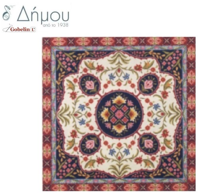 Σταμπωτό Καρέ σε καμβά 100x100cm