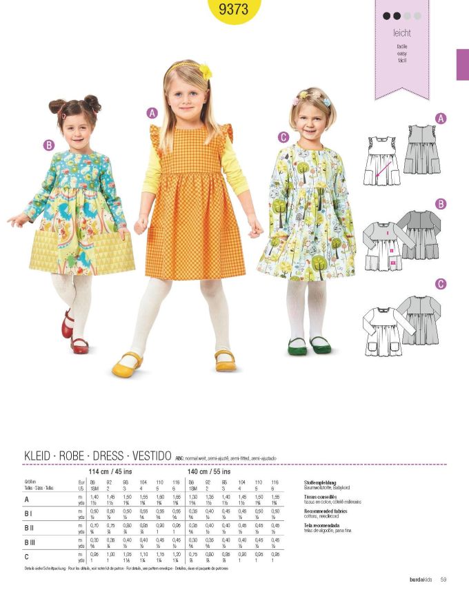 Πατρόν Burda Kids / 9373