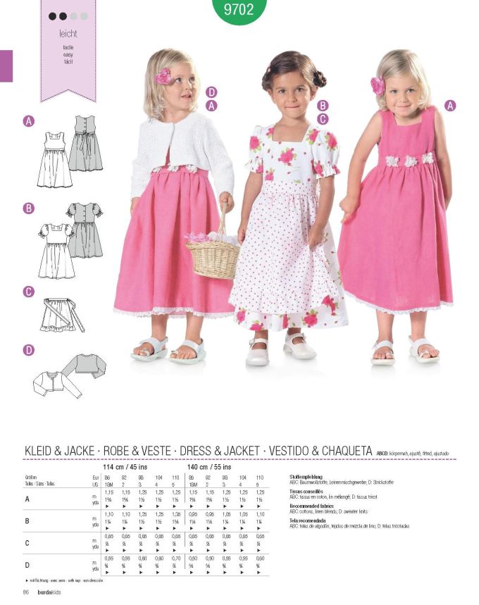 Πατρόν Burda Kids / 9702