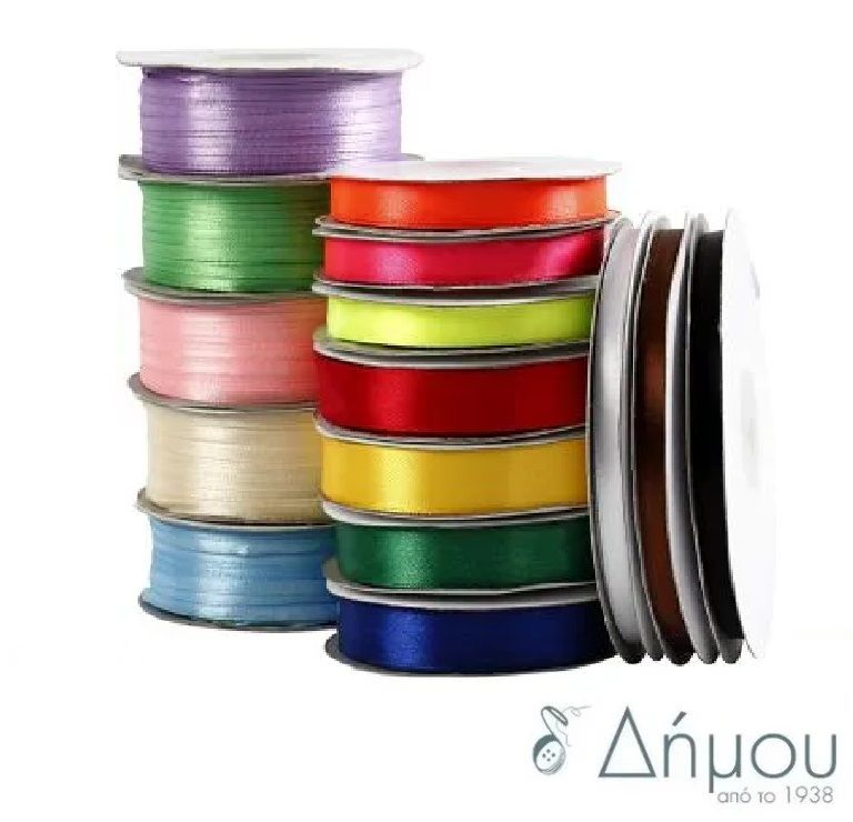 Κορδέλα σατέν 6mm / 25mtrs