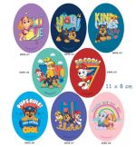 Μοτίφ θερμοκολλητκό Paw Patrol σταμπωτά οβάλ