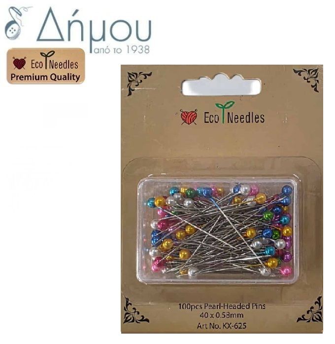 Καρφίτσες Κατασκευών Eco Needles 100 τεμαχίων