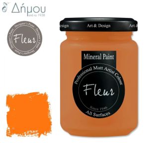 Χρώμα Κιμωλίας για ύφασμα Fleur Mineral Paint 130ml Tropical Sunset