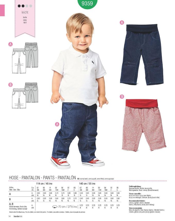 Πατρόν Burda Kids / 9359