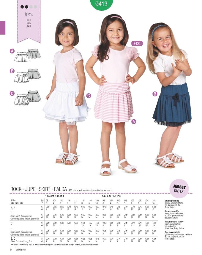 Πατρόν Burda Kids / 9413