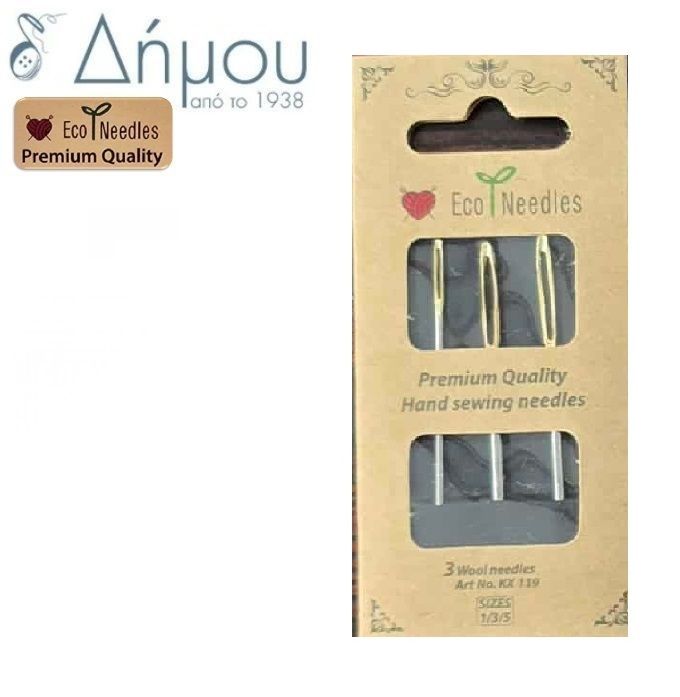 Βελόνες Σμύρνα σε 3 νούμερα Eco Needles Ν119