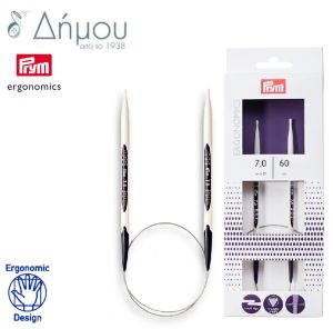 Βελόνες κυκλικές Prym Ergonomic 60cm