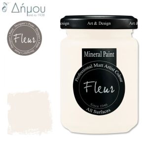 Χρώμα Κιμωλίας για ύφασμα Fleur Mineral Paint 130ml Cream Love