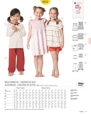 Πατρόν Burda Kids / 9432