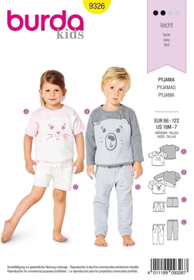 Πατρόν Burda Kids / 9326
