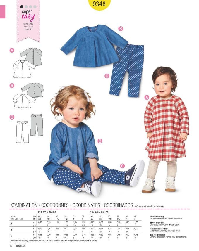 Πατρόν Burda Kids / 9348