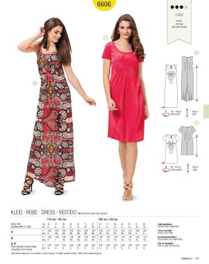 Πατρόν Burda Short sizes / 6606