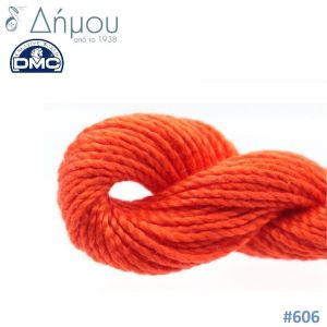 Νήμα Κεντήματος DMC Coton Perlé Art.115 No5 / colour 606
