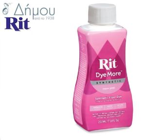 Βαφή ρούχων RIT υγρή για συνθετικά υφάσματα 207ml