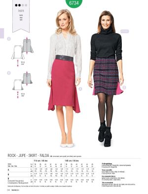 Πατρόν Burda / 6734
