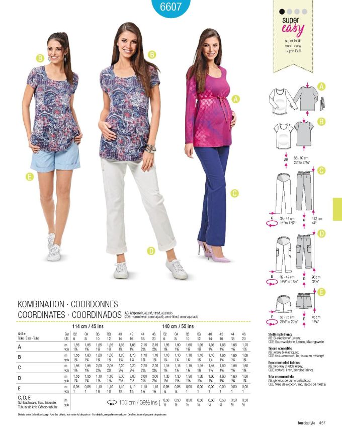 Burda Maternity / 6607