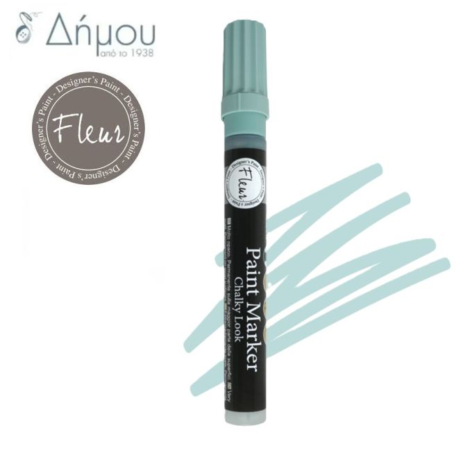 Μαρκαδόροι Κιμωλίας Fleur για Ύφασμα & DIY Cape Town Blue